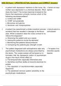 NSG 552  Bundled Questions and CORRECT Answers
