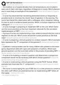 EBP CJE Remediation Exam Questions and Answers 100&percnt; Pass &vert;Verified and Updated 