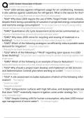 LEED Green Associate v4 Exam Exam Questions and Answers 100&percnt; Pass &vert;Verified and Updated 
