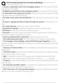  NYC Fire Safety Director for Commercial Buildings Exam Questions and Answers 100&percnt; Pass &vert;Verified and Updated 