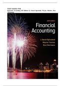 TEST BANK FOR Financial Accounting 6th Edition by David Spiceland &comma;Wayne M&period; Thomas ISBN&colon;978-1260786521 ALL CHAPTERS COVERED YOUR ULTIMATE GUIDE 100&percnt; VERIFIED A&plus; GRADE ASSURED&excl;&excl;&excl;&excl;&excl;&excl; NEW LATEST UPDATE&excl;&excl;&excl;&excl;&excl;