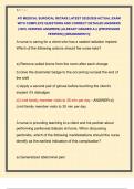 ATI MEDICAL SURGICAL RETAKE LATEST 2025&sol;2026 ACTUAL EXAM  WITH COMPLETE QUESTIONS AND CORRECT DETAILED ANSWERS  &lpar;100&percnt; VERIFIED ANSWERS&rpar; &vert;ALREADY GRADED A&plus;&vert; &vert;&vert;PROFESSOR  VERIFIED&vert;&vert; &vert;&vert;BRANDNEW&excl;&excl;&excl;&vert;&vert;