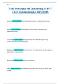 AAMI Principles Of Embalming III PHT 414 &vert; Comprehensive Q&A 2025