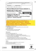 Pearson Edexcel In GCE History &lpar;9HI0&sol;38&rpar; Advanced Paper 3&colon; Themes in breadth with aspects in depth &lpar;9HI0&sol;38&rpar; Option 38&period;1&colon; The making of modern Russia&comma; 1855-1991 Option 38&period;2&colon; The making of modern China&comma; 1860&ndash;1997