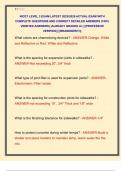 NICET LEVEL 2 EXAM LATEST 2025&sol;2026 ACTUAL EXAM WITH  COMPLETE QUESTIONS AND CORRECT DETAILED ANSWERS &lpar;100&percnt;  VERIFIED ANSWERS&rpar; &vert;ALREADY GRADED A&plus;&vert; &vert;&vert;PROFESSOR  VERIFIED&vert;&vert; &vert;&vert;BRANDNEW&excl;&excl;&excl;&vert;&vert; 