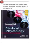 TEST BANK FOR Guyton and Hall Textbook of Medical Physiology  14th Edition by John E&period; Hall &comma; Michael E&period; Hall ISBN&colon;978-0323597128 ALL CHAPTERS COVERED YOUR ULTIMATE GUIDE 100&percnt; VERIFIED A&plus; GRADE ASSURED&excl;&excl;&excl;&excl;&excl; NEW LATEST UPDATE&excl;&excl;&excl;&excl;&excl;&excl;