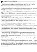 CCR Final Exam Study Guide Exam Questions and Answers 100&percnt; Pass &vert;Verified and Updated 