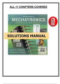 Introduction to Mechatronics & Measurement Systems &lpar;4th Edition&rpar; &ndash; Solutions Manual PDF