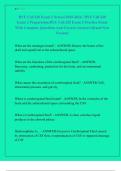 BYU Cell 220 Exam 2 Newest 2025-2026 &sol; BYU Cell 220  Exam 2 Preparation&sol;BYU Cell 220 Exam 2 Practice Exam  With Complete Questions And Correct Answers&vert; Brand New  Version&excl;