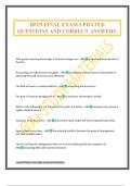 BFIN FINAL EXAM UPDATED QUESTIONS AND CORRECT ANSWERS&period;