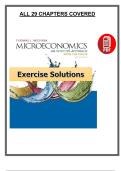 Microeconomics&colon; An Intuitive Approach with Calculus &lpar;2nd Edition&rpar; &ndash; Exercise Solutions PDF
