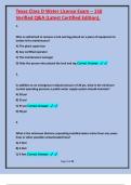 Texas Class D Water License Exam &ndash; 150 Verified Q&A &lpar;Latest Certified Edition&rpar;&period;