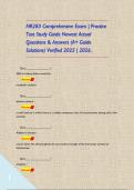 NR283 Comprehensive Exam &vert; Practice Test Study Guide Newest Actual Questions & Answers &lpar;A&plus; Guide Solutions&rpar; Verified 2025 &vert; 2026&period;     