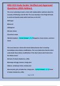 HESI 223 Study Guide&colon; Verified and Approved Questions &lpar;2025 Edition&rpar;&period;