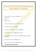 FINP 235 EXAM 1 UPDATED QUESTIONS AND CORRECT ANSWERS