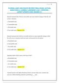 FLORIDA LAWS AND RULES REVIEW FINAL EXAM &vert; ACTUAL QUESTIONS & CORRECT ANSWERS &lpar;100&percnt; VERIFIED&rpar; &vert; LATEST UPDATE 2025&vert; GRADED A&plus;
