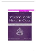 TEST BANK FOR Gynecologic Health Care&colon; With an Introduction to Prenatal and Postpartum Care&colon; With an Introduction to Prenatal and Postpartum Care 4th Edition by Kerri Durnell Schuiling &comma; Frances E&period; Likis ISBN&colon;978-1284182347 ALL CHAPTERS COVERED YOUR ULTIM