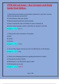 VTPB 334 Lab Exam &ndash; Key Concepts and Study Guide Final Edition&period;