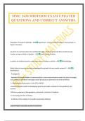 MMC 3420 MIDTERM EXAM UPDATED QUESTIONS AND CORRECT ANSWERS&period;
