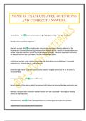 NBME 26 EXAM UPDATED QUESTIONS AND CORRECT ANSWERS&period;
