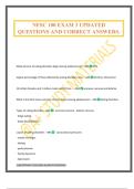 NFSC 100 EXAM 3 UPDATED QUESTIONS AND CORRECT ANSWERS&period;
