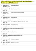 hazard analysis and critical control points UPDATED ACTUAL  Questions and CORRECT Answers