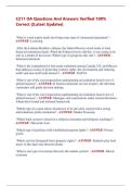 C211 OA Questions And Answers Verified 100&percnt;  Correct &rcub;&vert;Latest Updates&vert; 