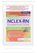 Test Bank for Pharm Silvestri Saunders Comprehensive Review for the NCLEX-RN Examination&comma; 5th Edition &lpar;2023&rpar; &ndash; Full Test Bank with Rationales&comma; Graded A&plus;