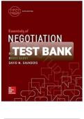 test bank essentials of negotiation 6th edition by  Roy J&period; Lewicki &vert;&vert;ISBN&colon;9781265608750