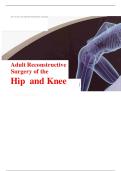 AAOS Adult Reconstructive Surgery of the Hip and Knee&colon; Examination Answer Book &lpar;2010 Edition&rpar; &vert; Verified Orthopedic Reference &vert; Comprehensive Surgical Exam Resource