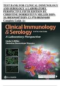 Clinical Immunology and Serology&colon; A Laboratory Perspective &ndash; 5th Edition by Christine Dorresteyn Miller &vert; Test Bank &vert; ISBN 9780803694408 &vert; Complete Guide A&plus;
