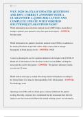 WGU D220 OA EXAM UPDATED QUESTIONS  AND 100&percnt; CORRECT ANSWERS WITH A  GUARANTEED A&plus;&vert;&vert; 2025-2026 LATEST AND  COMPLETE UPDATE WITH VERIFIED  SOLUTIONS&vert;&vert; GUARANTEED PASS&excl;&excl;