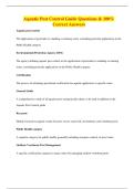 Aquatic Pest Control Guide Questions & 100&percnt; Correct Answers