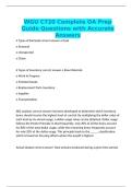 WGU C720 Complete OA Prep Guide Questions with Accurate Answers
