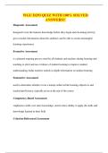 WGU D293 QUIZ WITH 100&percnt; SOLVED ANSWERS&excl;
