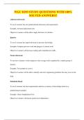 WGU D293 STUDY QUESTIONS WITH 100&percnt; SOLVED ANSWERS&excl;