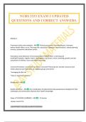 NURS 3333 EXAM 2 UPDATED QUESTIONS AND CORRECT ANSWERS&period;