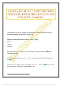 PATH 1000 Exam Package Deal 2025&sol;2026 Verified And Updated&period;