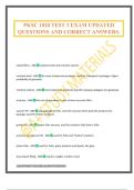 PKSC 1020 TEST 3 EXAM UPDATED QUESTIONS AND CORRECT ANSWERS&period;