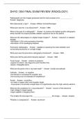 DHYG 1304 FINAL EXAM REVIEW &lpar;RADIOLOGY&rpar;