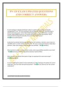 PN 125 EXAM UPDATED QUESTIONS AND CORRECT ANSWERS&period;