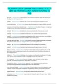 THE CONSTITUTION EXAM WITH ALL CORRECT & 100&percnt; VERIFIED ANSWERS&vert;LATEST VERSION&vert;UPDATED TO PASS