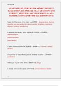 AEA EXAM AND STUDY GUIDE NEWEST 2025 TEST  BANK&vert; COMPLETE 650 REAL EXAM QUESTIONS AND  CORRECT VERIFIED ANSWERS&sol; GRADED A&plus;&vert; AEA  CERTIFICATION EXAM PREP 2025 &lpar;BRAND NEW&excl;&excl;&rpar;