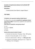 Saunders NCLEX-RN&reg; Dosage Calculation Test Bank &lpar;Latest Edition&rpar; &vert; 200&plus; Dimensional Analysis Questions with Step-by-Step Rationales for Safe Medication Administration&comma; Pediatric Dosage by Weight&comma; IV Flow Rates & Reconstitution Practice