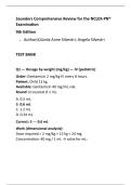 Saunders-Aligned NCLEX Dosage Calculations Test Bank 2025&colon; 20 High-Accuracy Practice Questions with Step-by-Step Dimensional Analysis&comma; Rationales & Pediatric Safety Focus