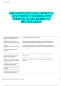NUR 365 EXAM WITH ALL CORRECT & 100&percnt; VERIFIED ANSWERS&vert;LATEST VERSION&vert;ALREADY GRADED A&plus; &lpar;JUST RELEASED&rpar;