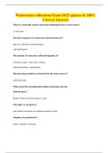 Wastewater collections Exam 2025 quizzes & 100&percnt; Correct Answers