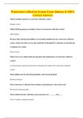 Wastewater collection System Exam Quizzes & 100&percnt; Correct Answers