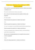 Wastewater collections Exam Quizzes & 100&percnt; Correct Answers