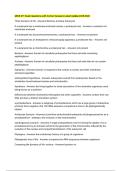 MICR 271 Exam Questions with Correct Answers Latest Update 2025-2026